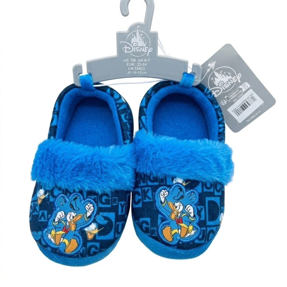 Disney Store NWT Donald Duck "Angry Duck" Slippers - Toddler 7/8 - SOLD OUT